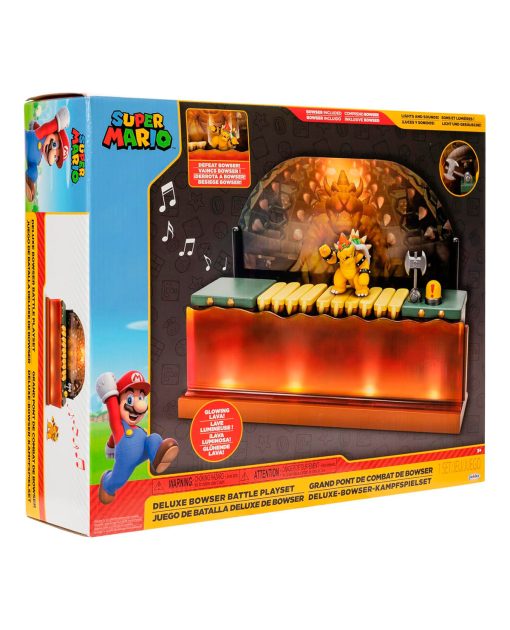SET JAKKS MARIO BROS JUEGO DE BATALLA BOWSER DELUXE - Image 3