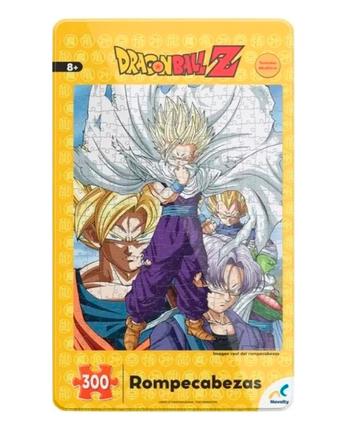 ROMPECABEZAS COLECCIONABLE DRAGON BALL Z EN CAJA METALICA 300 PIEZAS - Image 2