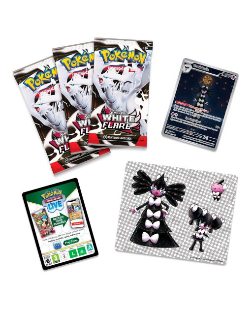 POKEMON TRADING CARD GAME S AND V WHITE FLARE TECH STICKER COLLECTION - Image 3