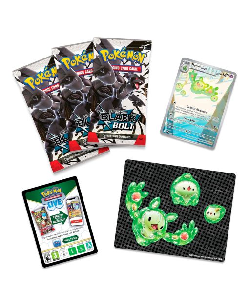 POKEMON TRADING CARD GAME S AND V BLACK BOLT TECH STICKER COLLECTION - Image 3