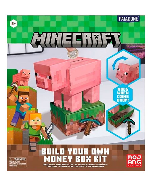 ALCANCIA MINECRAFT ARMABLE CERDO PALADONE - Image 3
