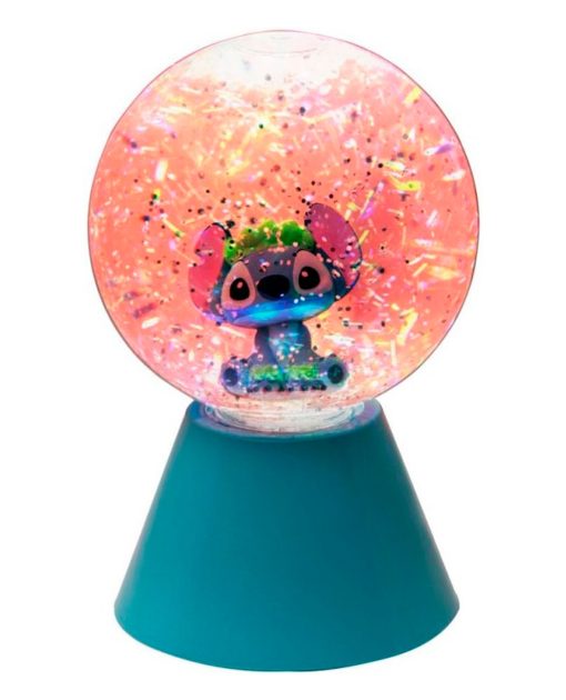 LAMPARA LILO AND STITCH LED GLITTER BALL STITCH PALADONE - Image 4