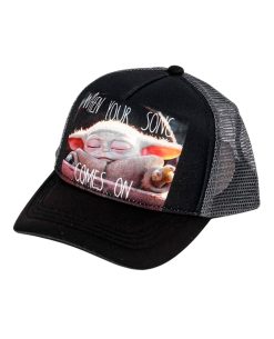 GORRA TIPO TRUCKER STAR WARS MANDALORIAN BABY YODA