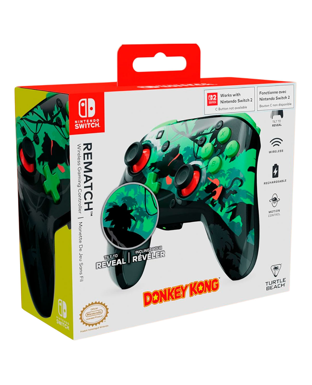 CONTROL INALAMBRICO PDP REMATCH DONKEY KONG - Image 3