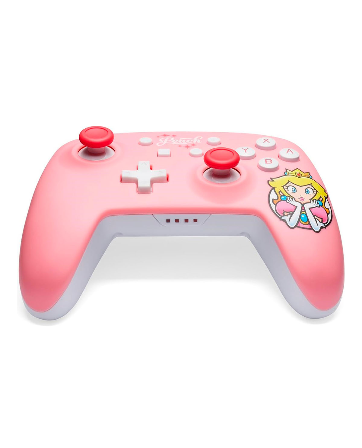 Powera Princess Peach Pro Controller PDP REMATCH GLOW Enhanced