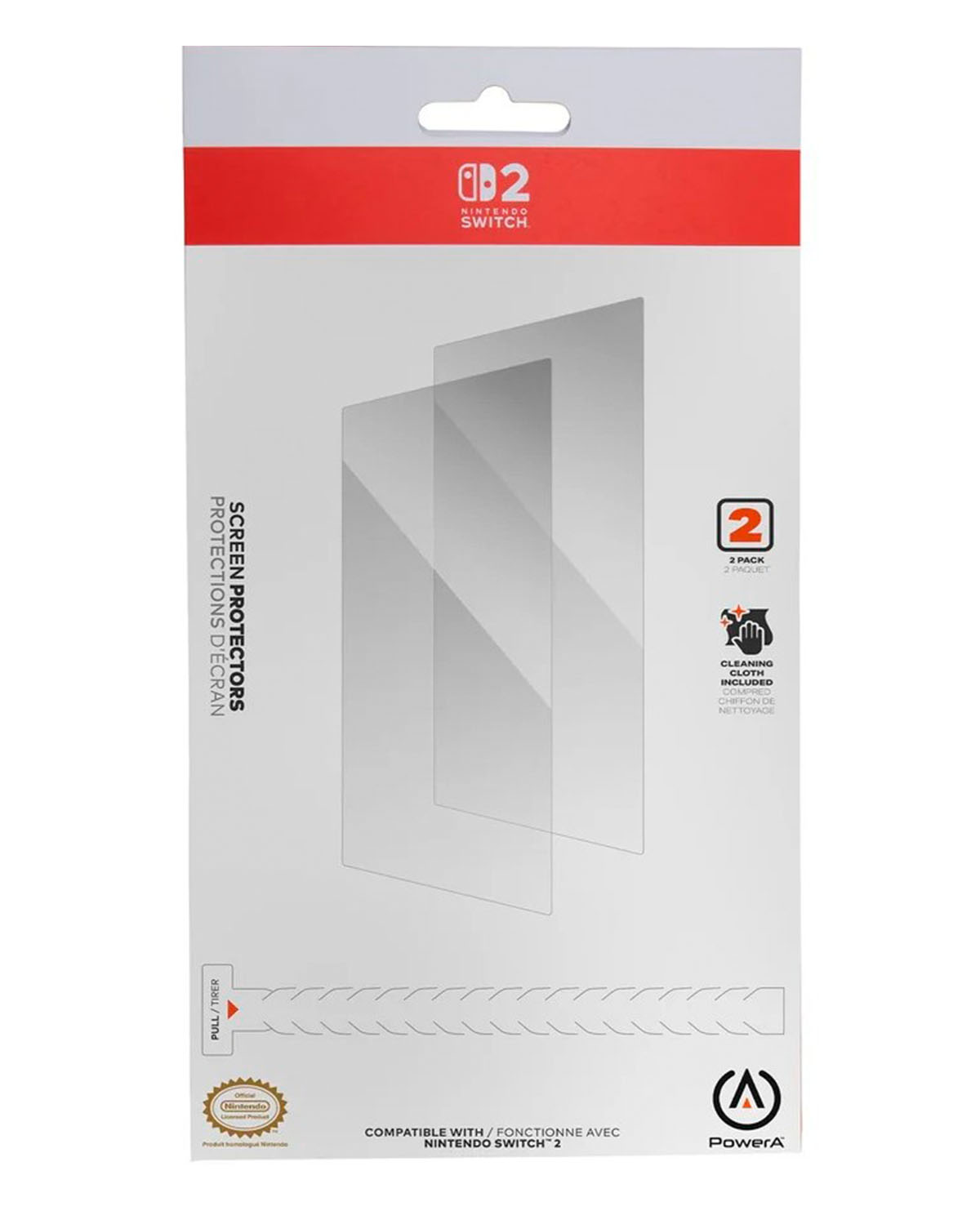 PROTECTOR DE PANTALLA POWER A PARA SWICTH 2 2PK - Image 3