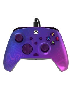 CONTROL ALAMBRICO XBOX SERIES X PDP REMATCH PURPLE FADE