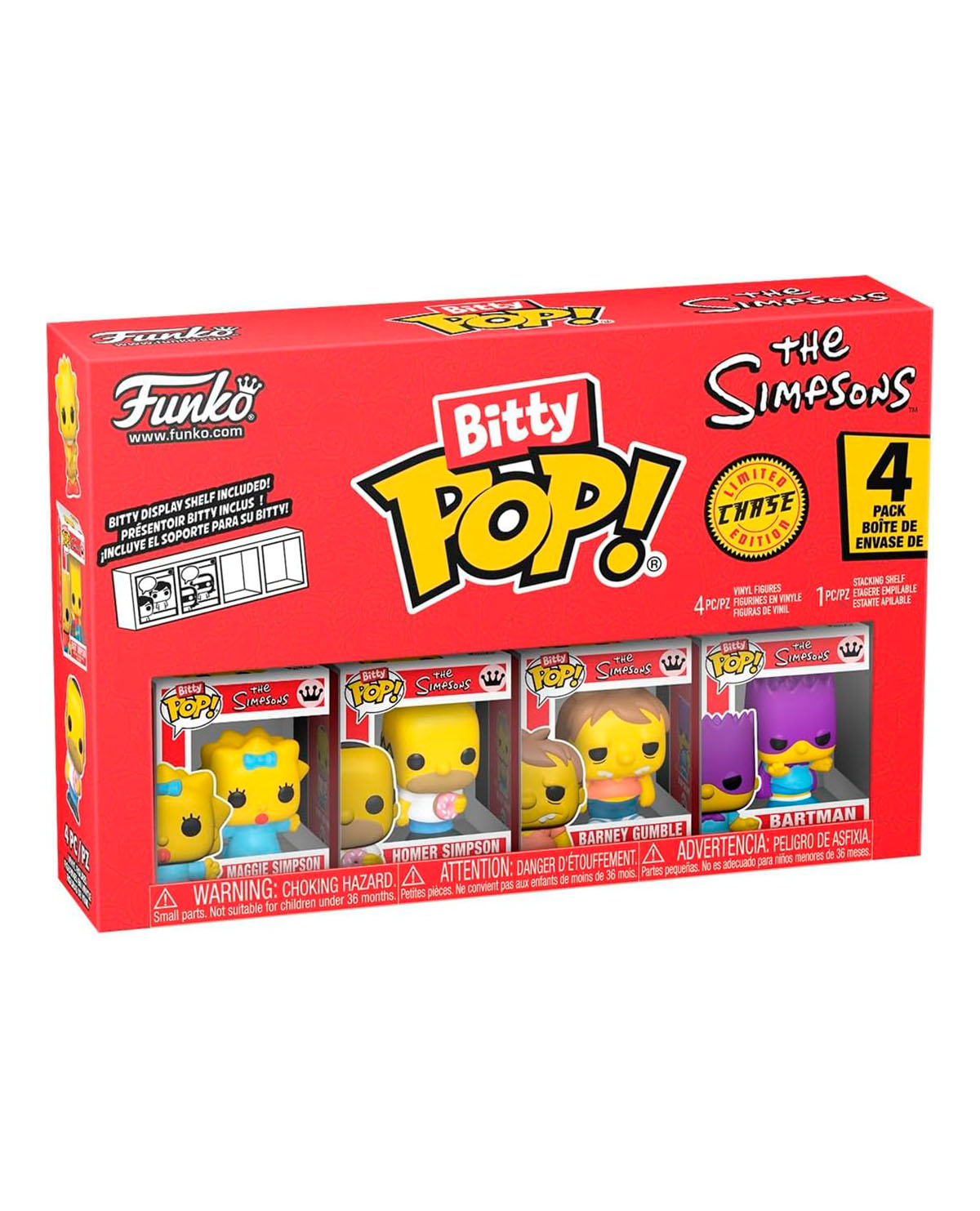 FUNKO BITTY POP LOS SIMPSONS MAGGIE 4 PACK - Image 2
