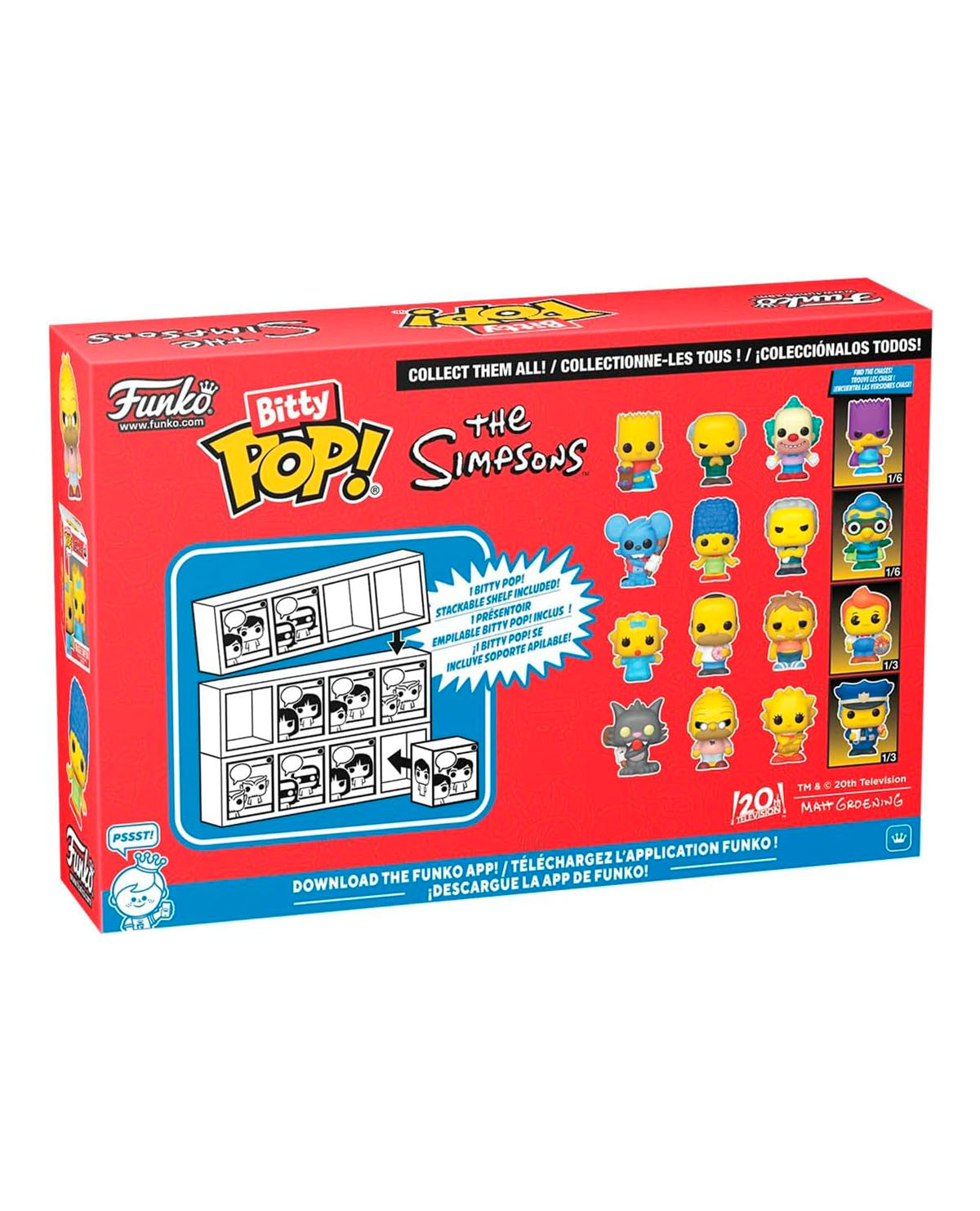 FUNKO BITTY POP LOS SIMPSONS BART 4 PACK - Image 3