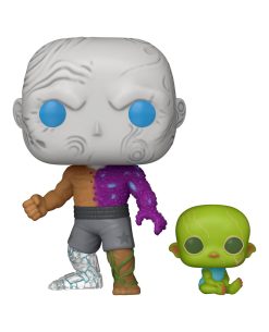 FUNKO POP HEROES DC SUPERMAN 2025 METAMORPHO CON BEBE JOEY