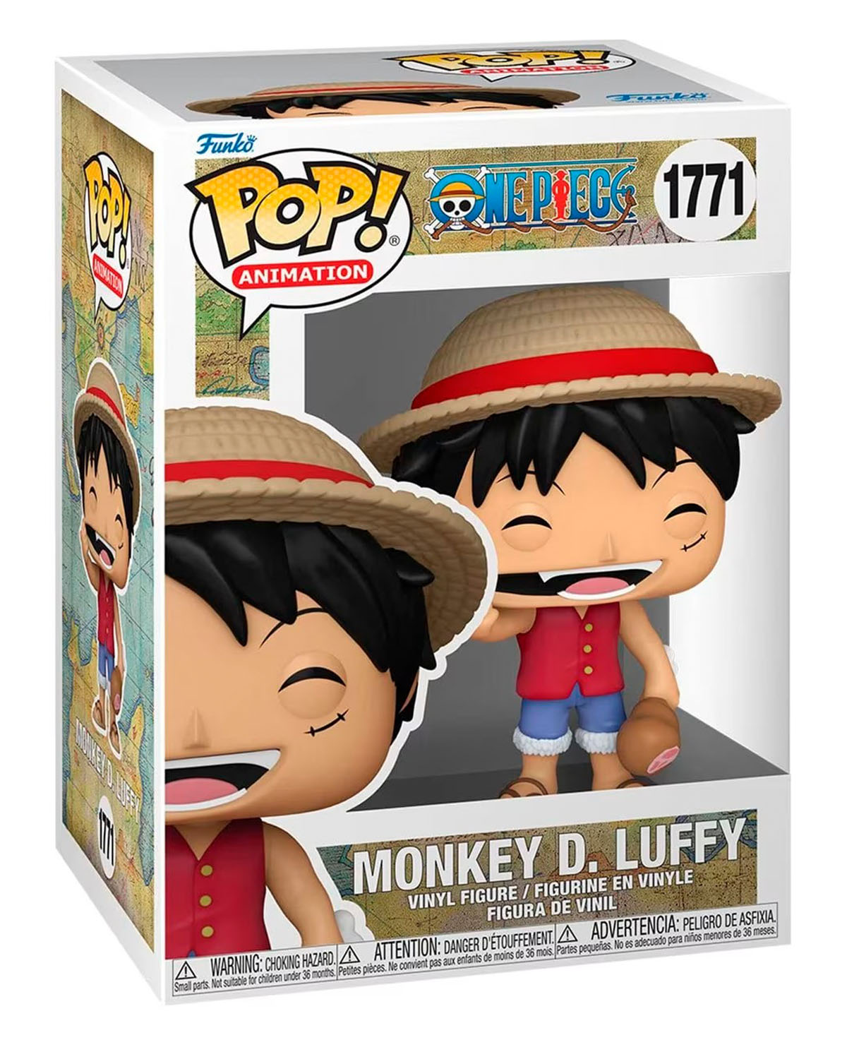 FUNKO POP ANIMATION ONE PIECE LUFFY EVERGREEN - Image 2