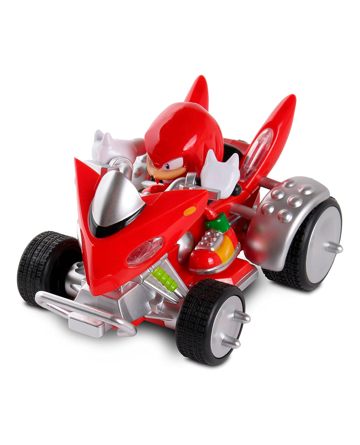 CARRO DE FRICCION MEDIANO JAKKS SONIC THE HEDGEHOG KNUCKLES THE ECHIDNA