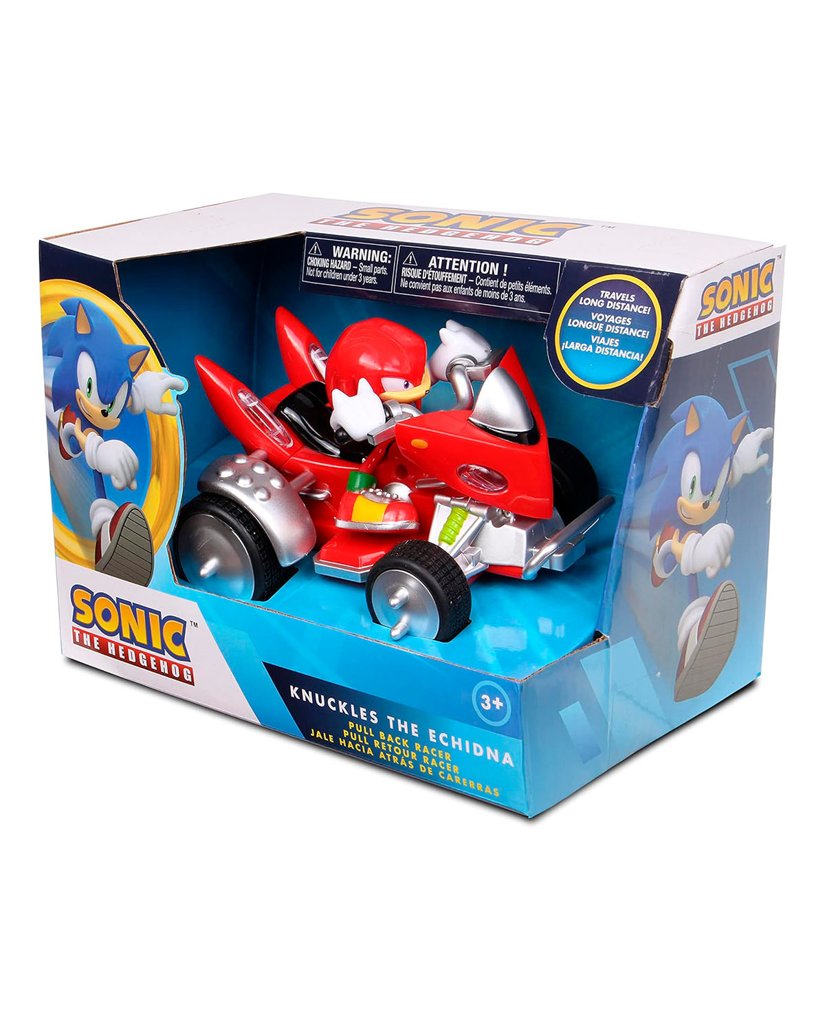 CARRO DE FRICCION MEDIANO JAKKS SONIC THE HEDGEHOG KNUCKLES THE ECHIDNA - Image 3