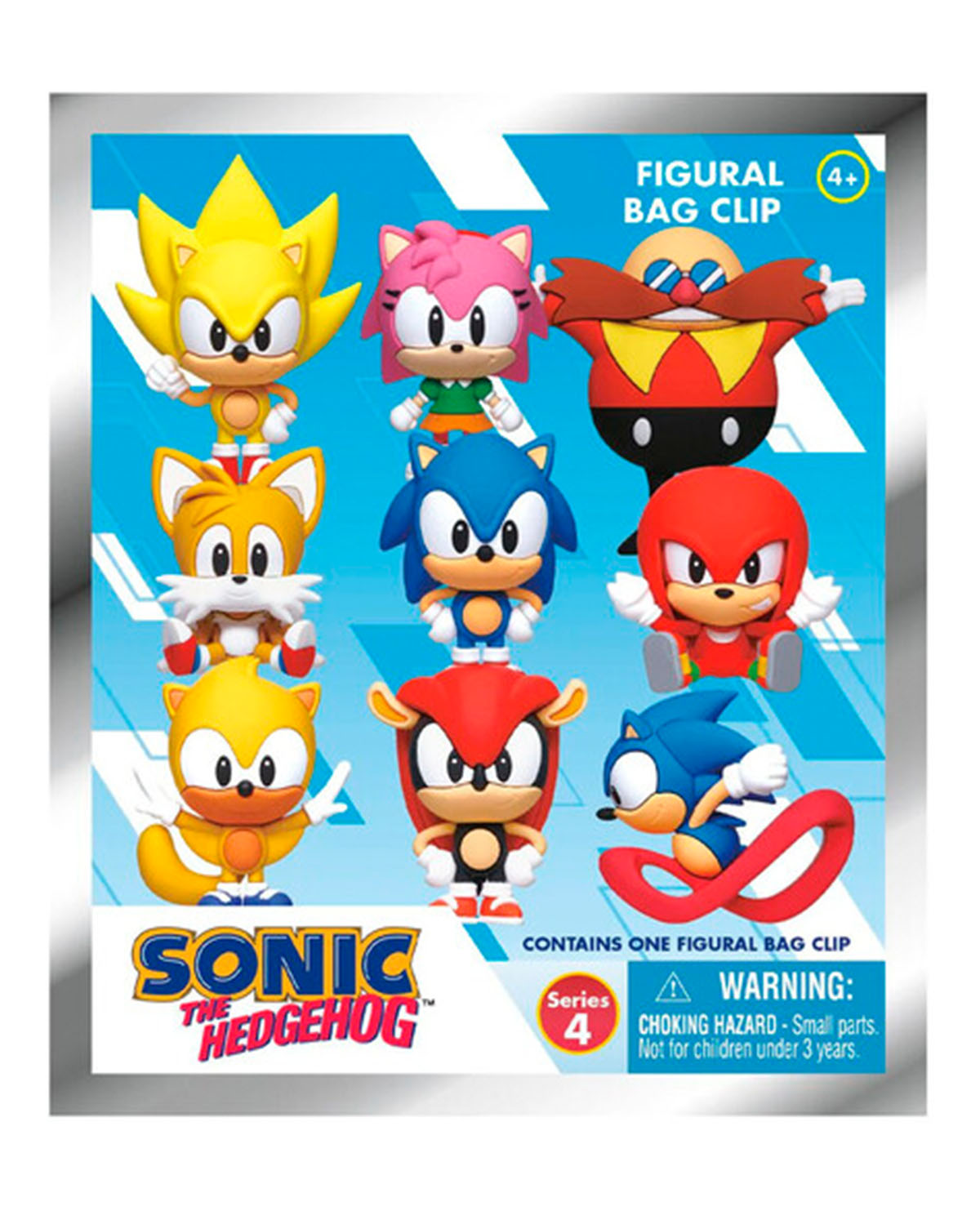 CLIP PARA BOLSA BLIND PVC SONIC THE HEDGEHOG 3D SERIES 4 - Image 2