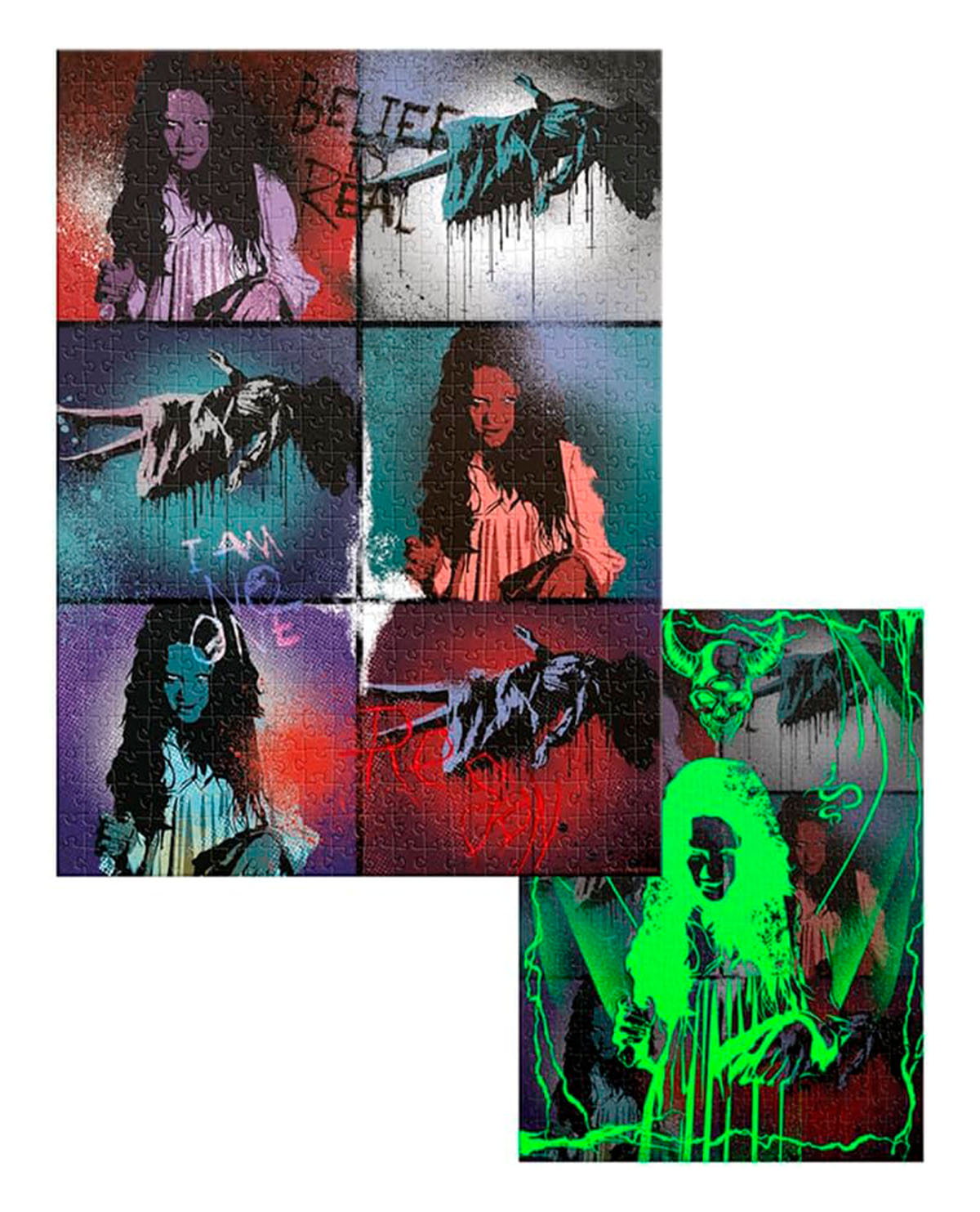 ROMPECABEZAS EDICION LIMITADA EL EXORCISTA 1000 PIEZAS CAJA DE CARTON