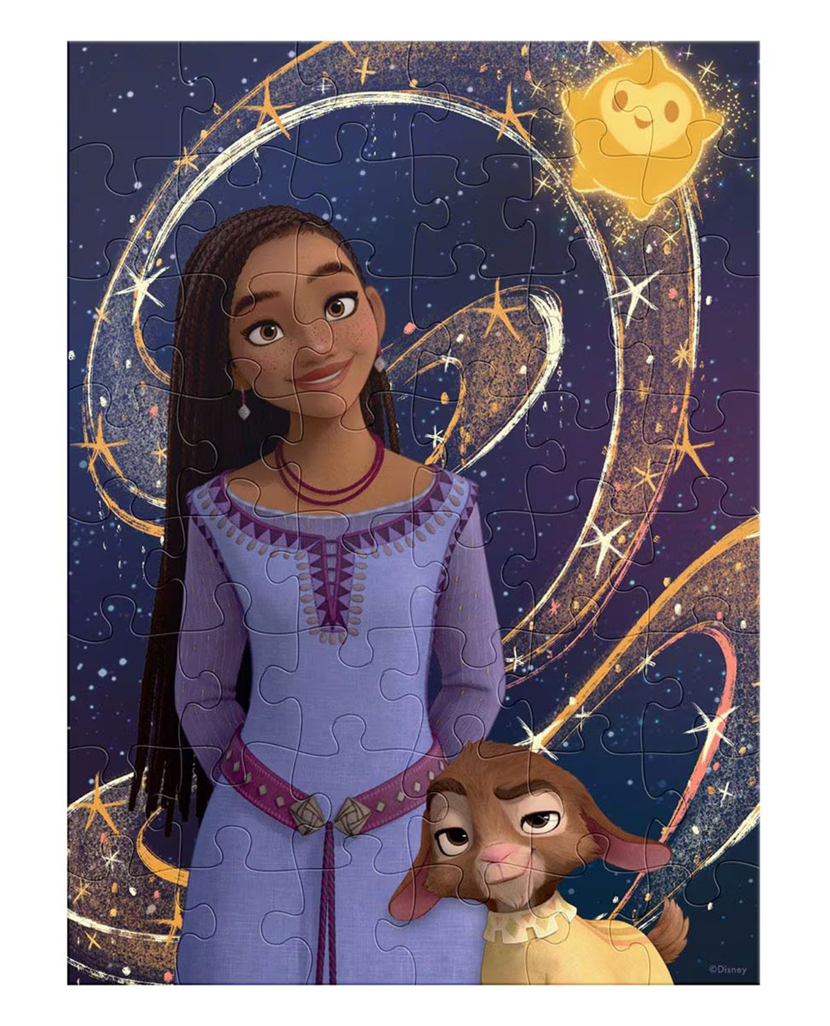 ROMPECABEZAS BRILLOS Y DESTELLOS WISH 48 PIEZAS