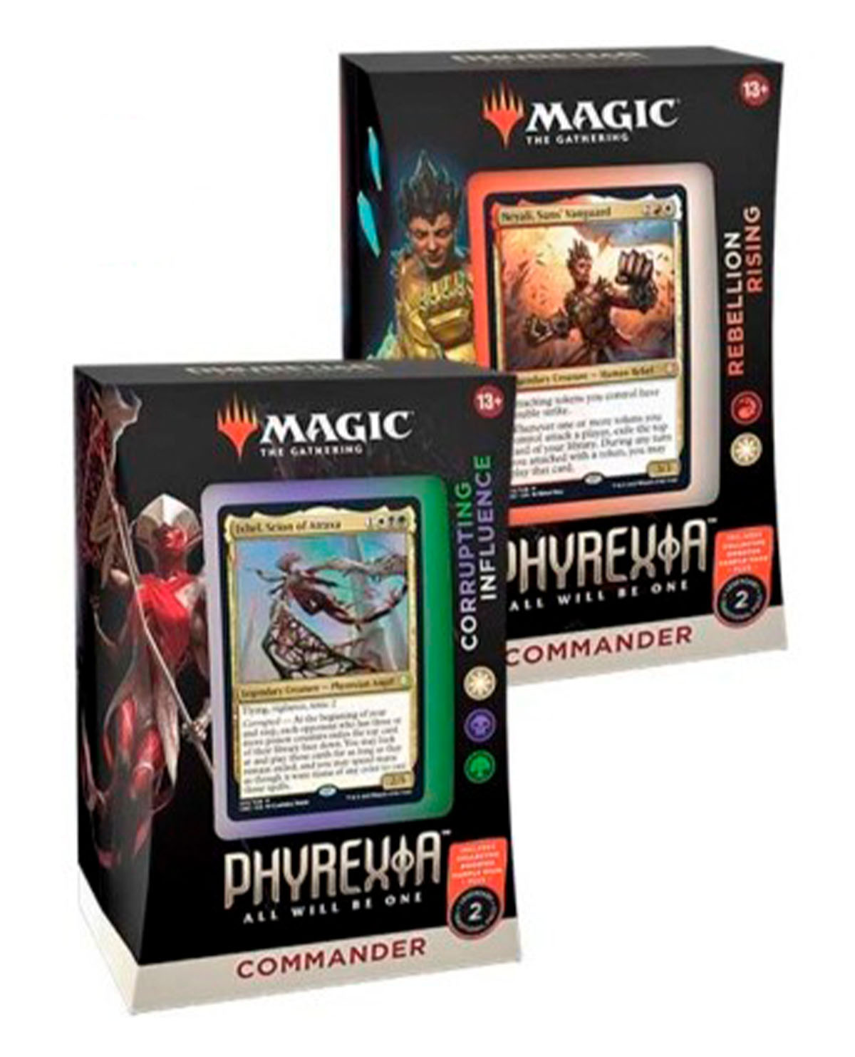 MAGIC THE GATHERING TRADING CARD GAME PHYREXIA ALL WILL BE ONE COMMANDER DECK