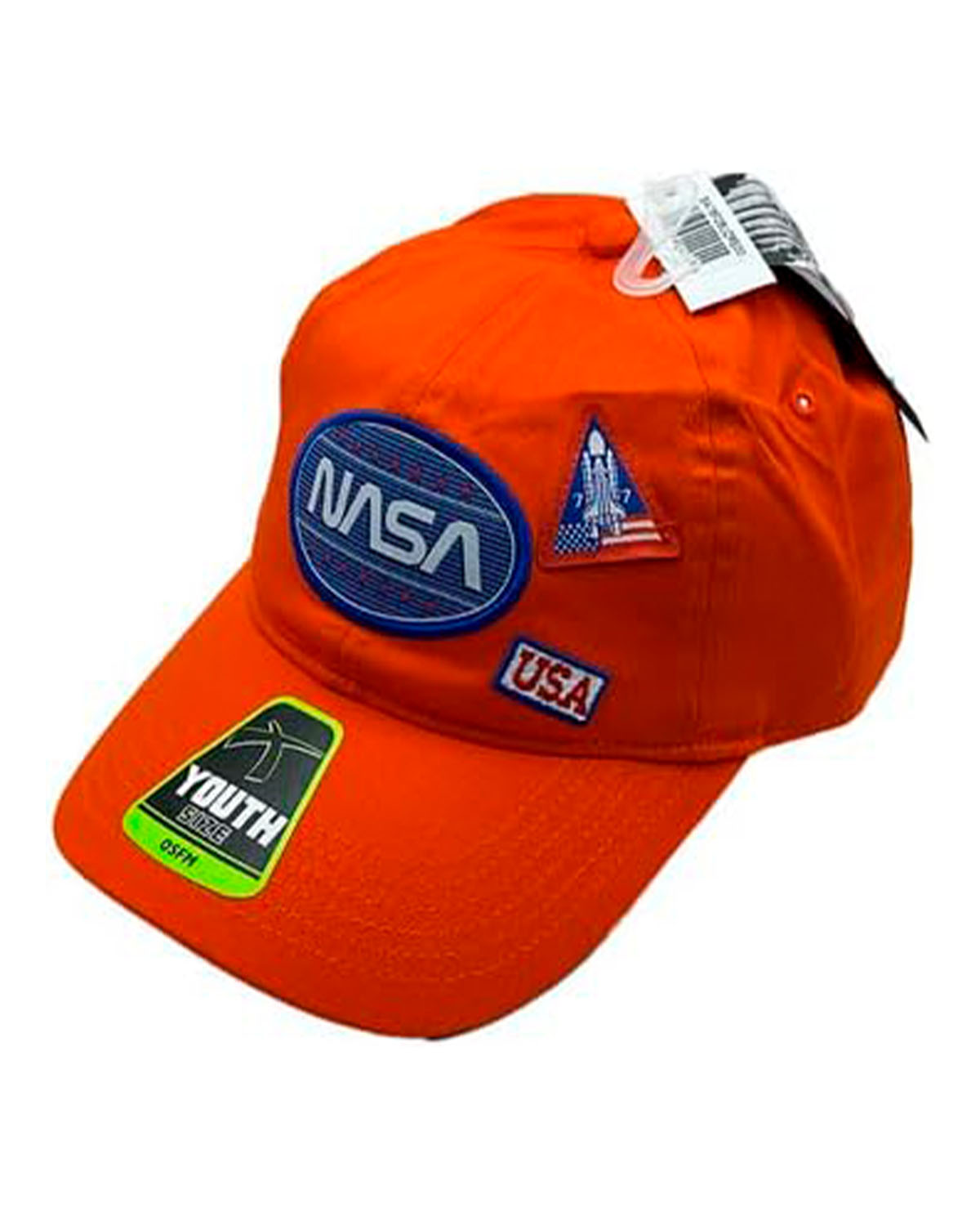 GORRA NARANJA LOGO NASA - Image 3