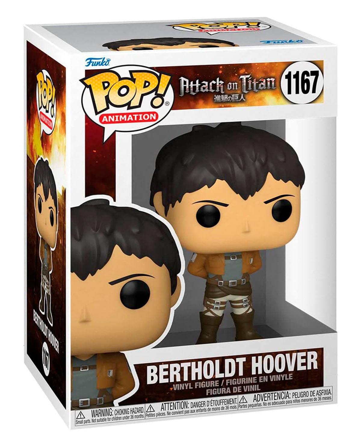 FIGURA POP ATTACK ON TITAN BERTHOLDT HOOVER - Image 2