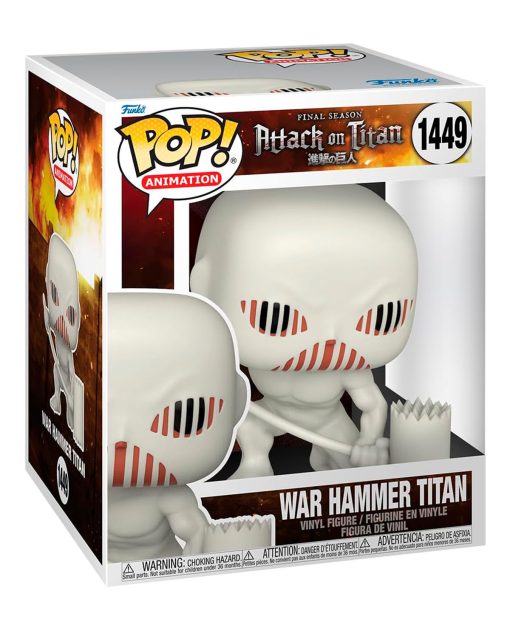 FIGURA POP ATTACK ON TITAN TITAN MARTILLO DE GUERRA - Image 2