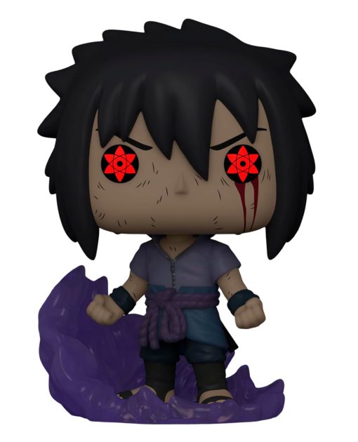 FIGURA POP NARUTO SASUKE UCHIHA CON AMATERASU GLOW - Image 3