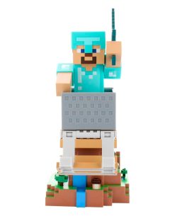 SOPORTE CABLE GUYS MINECRAFT STEVE IN DIAMOND ARMOUR REST