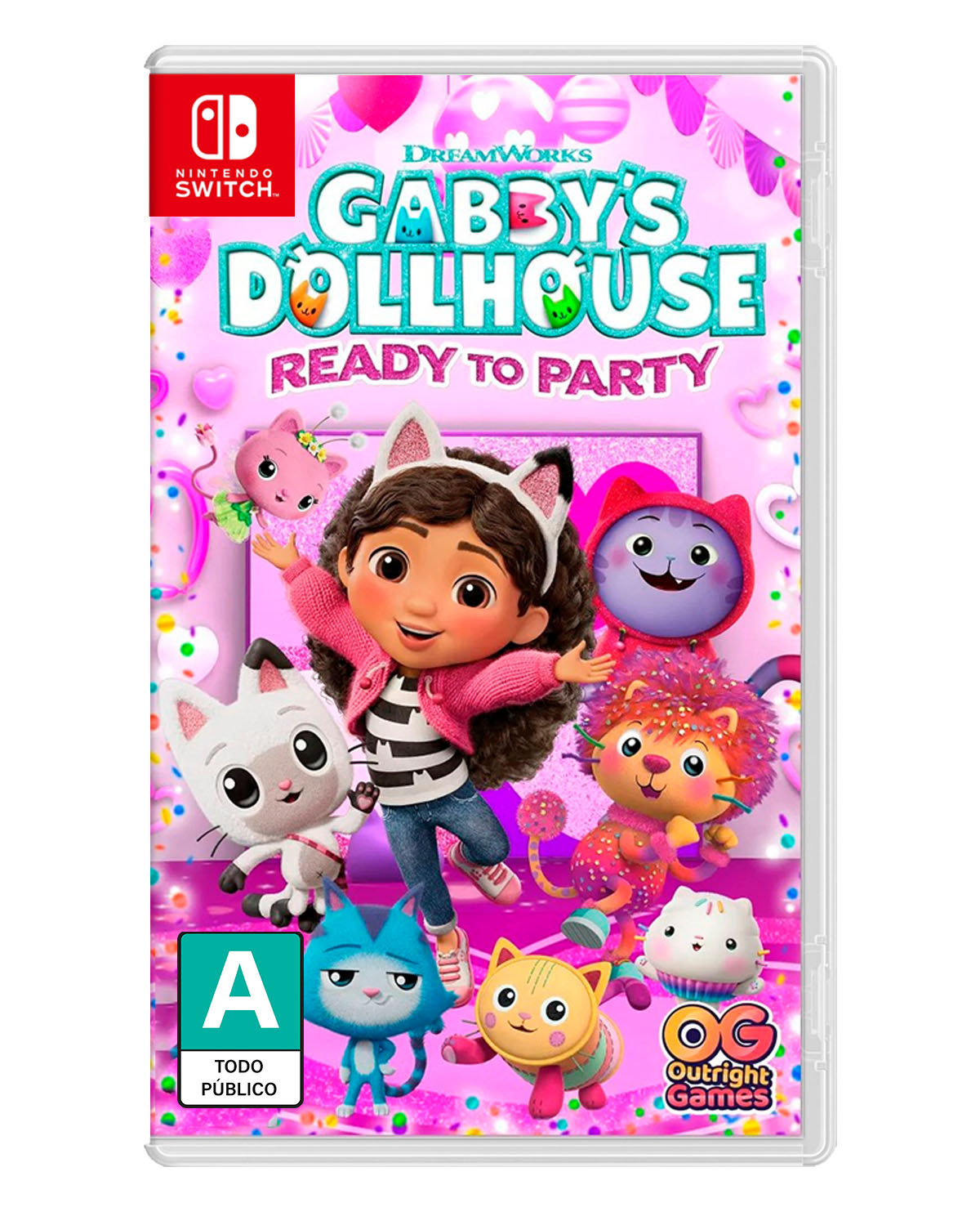 DREAMWORKS GABBYS DOLLHOUSE REDY TO PARTY