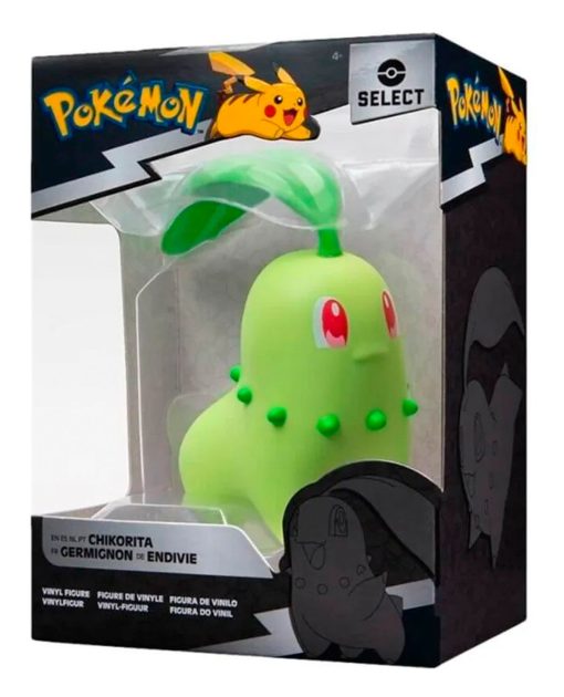 FIGURA DE VINIL POKEMON CHIKORITA W4 - Image 2