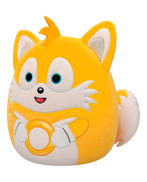 PELUCHE SQUISHMALLOW SEGA 35 CM TAILS GOLD RINGS - Image 2