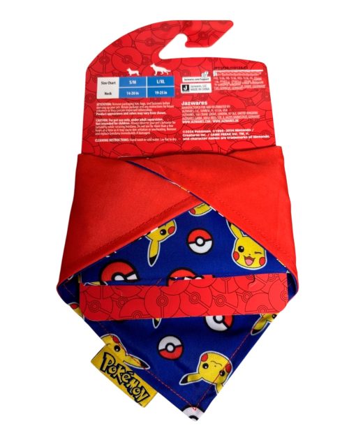 BANDANA PARA MASCOTA POKEMON PIKACHU S-M - Image 2