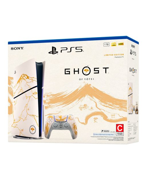 CONSOLA PLAYSTATION 5 EDICION LIMITADA ORO GHOST OF YOTEI - Image 6