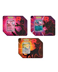 POKEMON TRADING CARD GAME TEAM ROCKET TIN