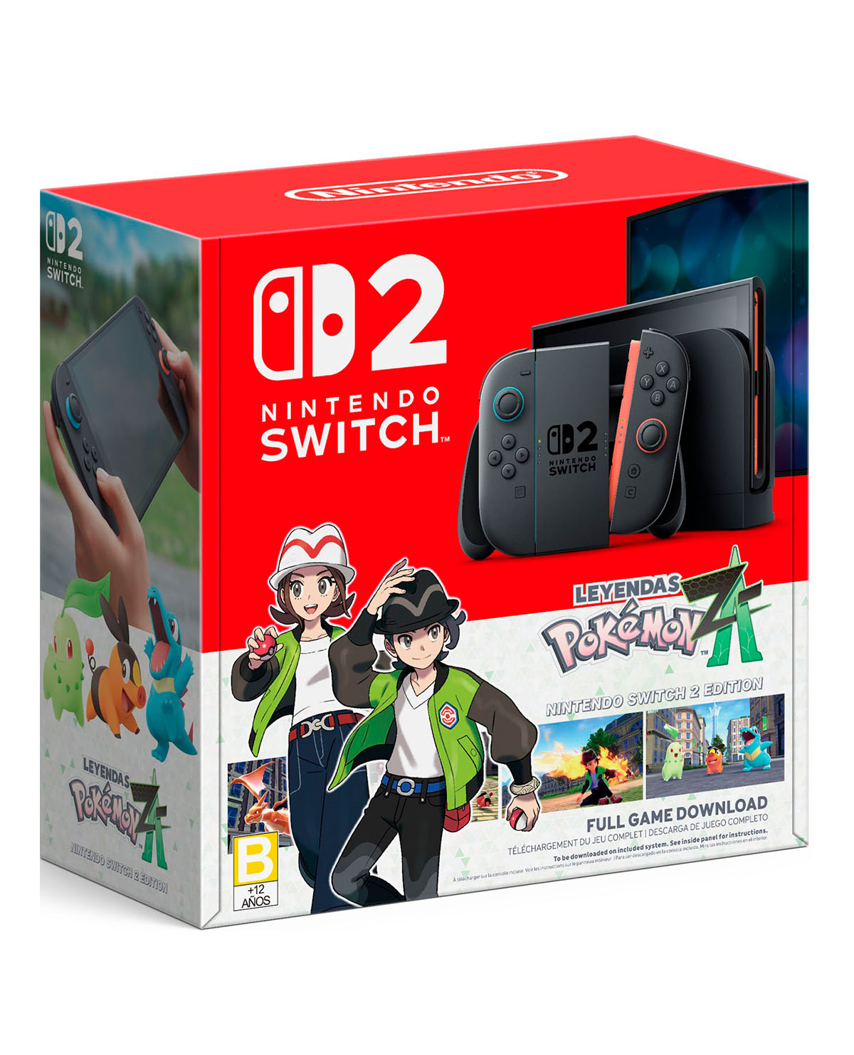 CONSOLA NINTENDO SWITCH 2 LEYENDAS POKEMON LEGENDS Z-A