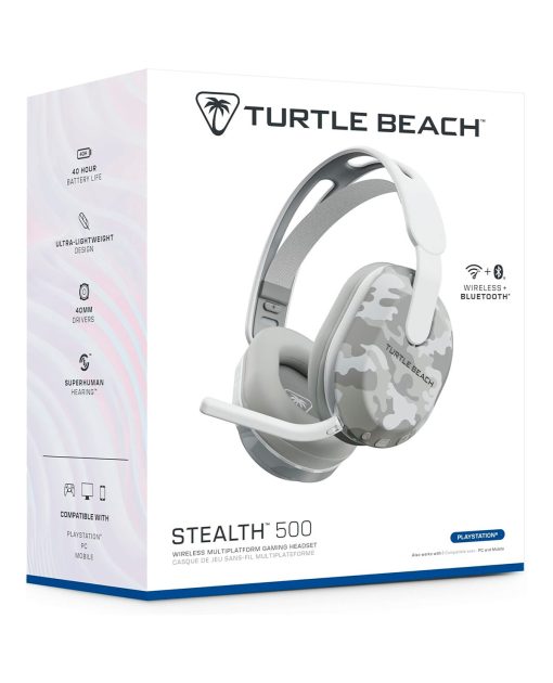 AUDIFONOS INALAMBRICOS TURTLE BEACH STEALTH 500 ARTIC CAMO - Image 4