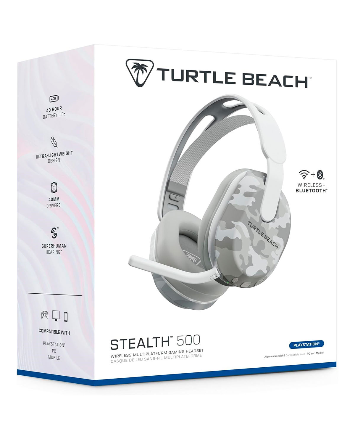 AUDIFONOS INALAMBRICOS TURTLE BEACH STEALTH 500 ARTIC CAMO - Image 4