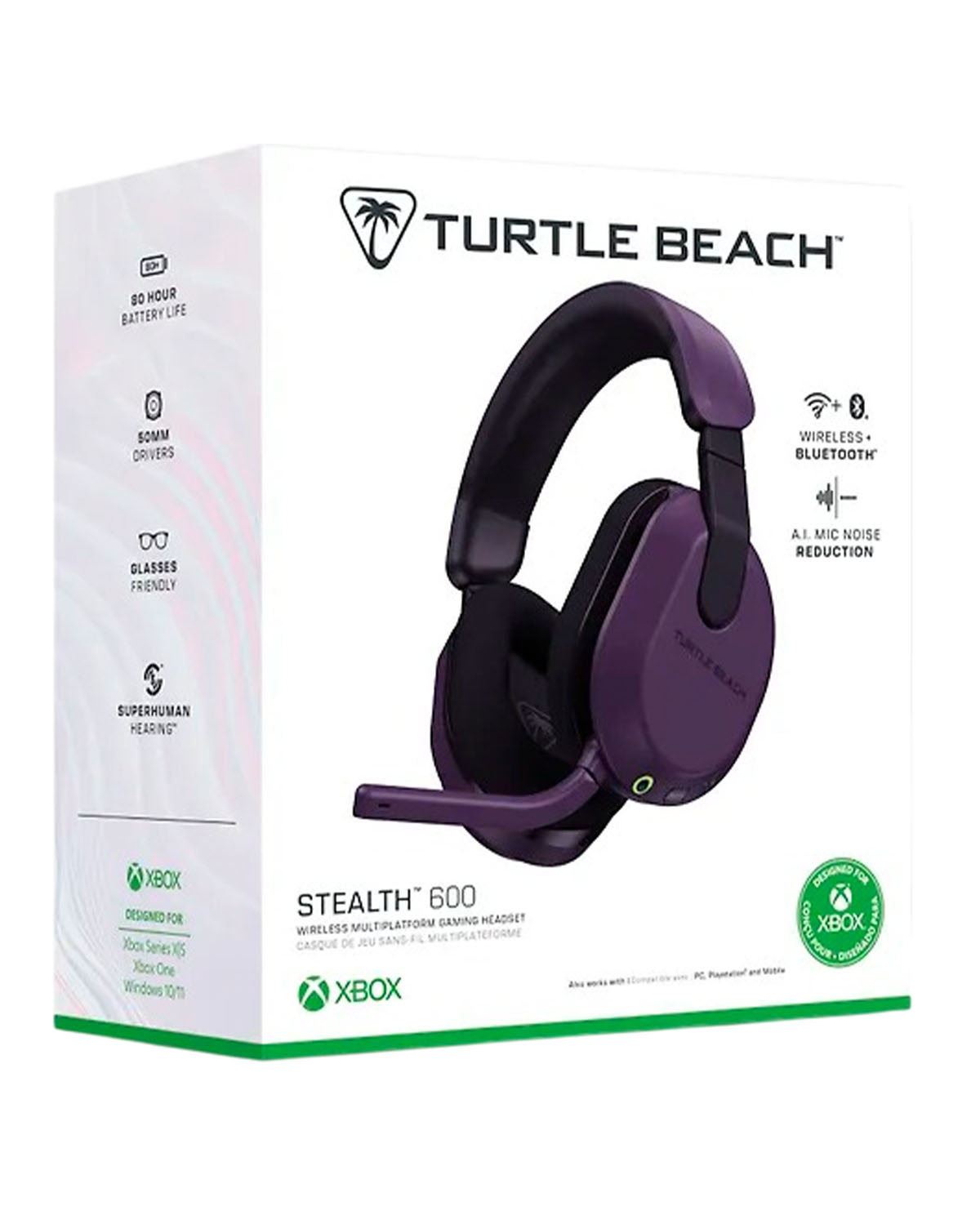 AUDIFONOS INALAMBRICOS TURTLE BEACH STEALTH 600 XSX PURPLE - Image 4