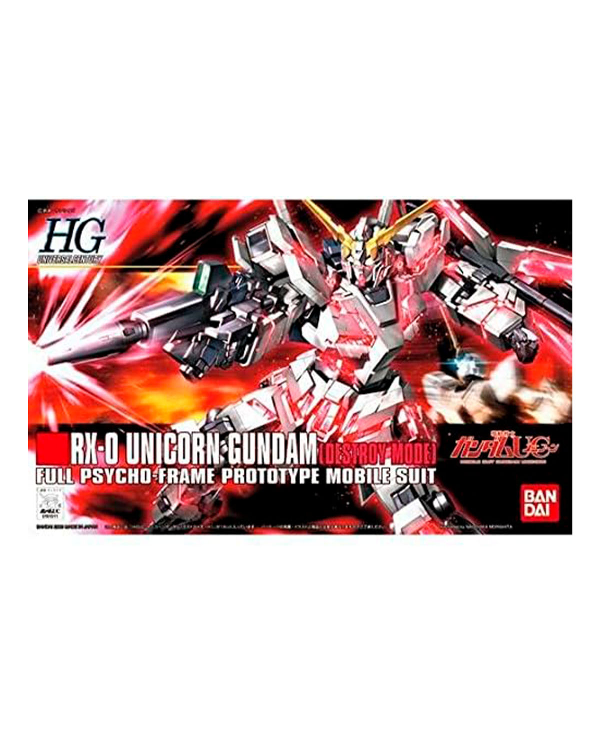 FIGURA BANDAI HOBBY GUNDAM UNICORN DESTROY MODE - Image 3