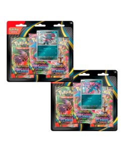 POKEMON TRADING CARD GAME MEGA EVOLUTION ME02 PHANTASMAL FLAMES THREE BOOSTER BLISTER ING