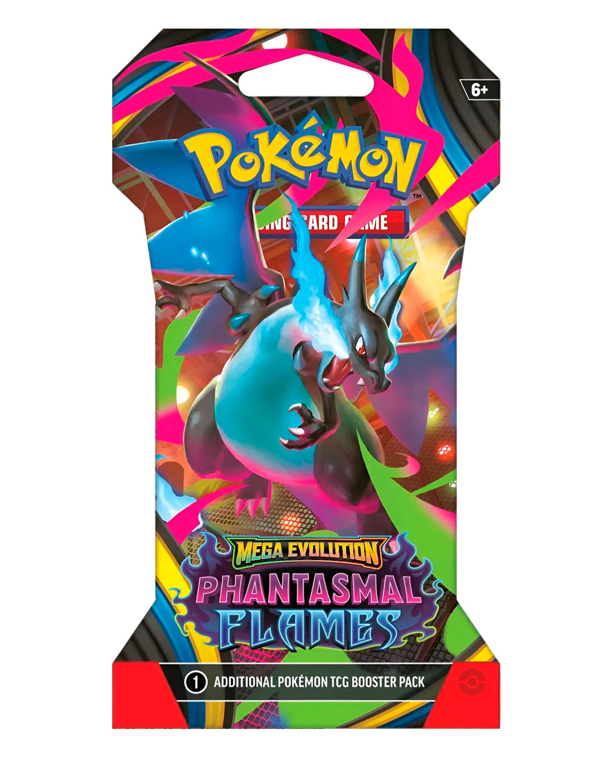 POKEMON TRADING CARD GAME MEGA EVOLUTION ME02 PHANTASMAL FLAMES SLEEVED BOOSTER ING - Image 2